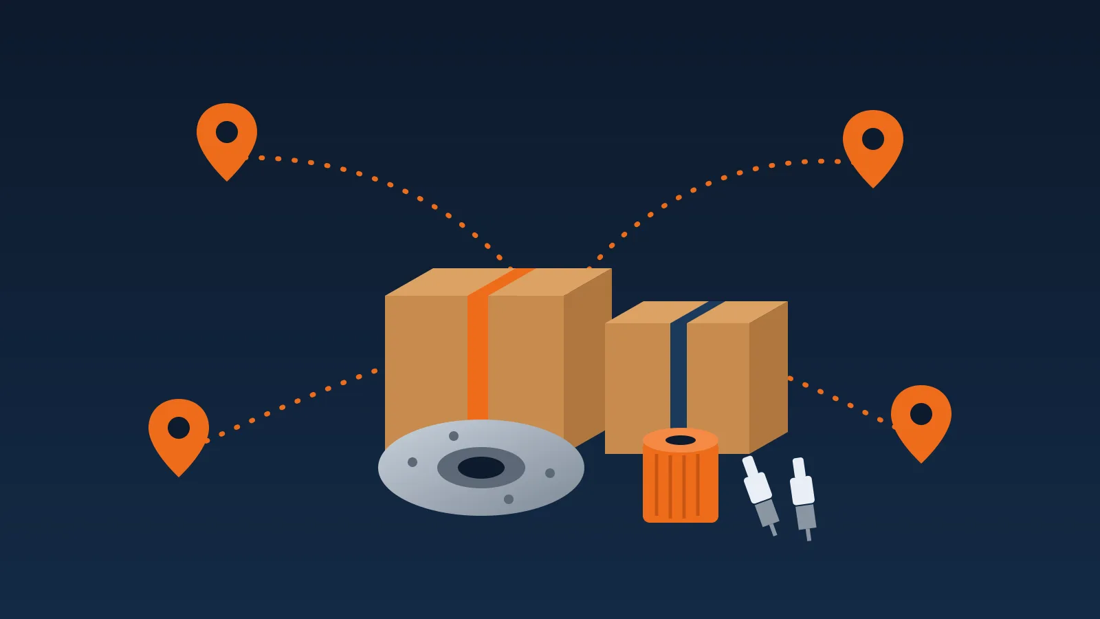 Iran Khodro and Saipa spare parts shipped across Iran — لوازم یدکی ایران‌خودرو و سایپا، ارسال به سراسر کشور